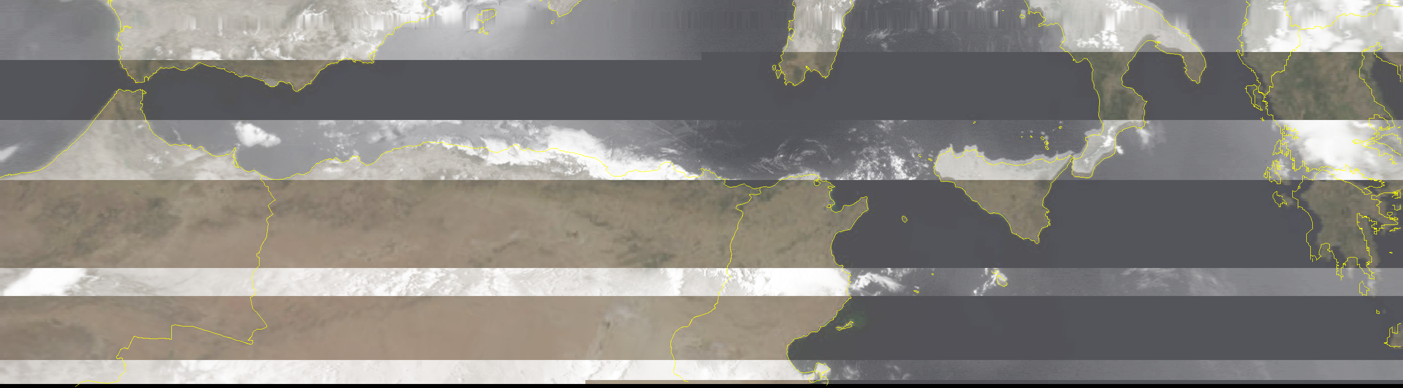 LRPT satellite image